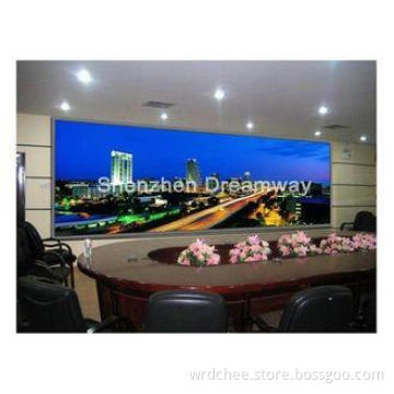 P 7.62mm SMD 3528 Indoor Full Color LED Display For Hotel ,